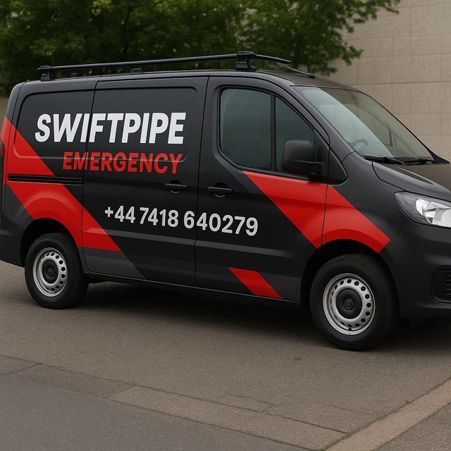 SwiftPipe Emergency plumber working in a Coventry home